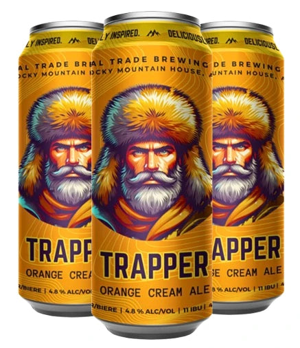RIVAL TRADE TRAPPER ORANGE CREAM ALE 473ML 4PK CAN