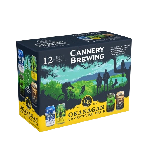 CANNERY OKANAGAN ADVENTURE PACK 355ML 12PK CAN