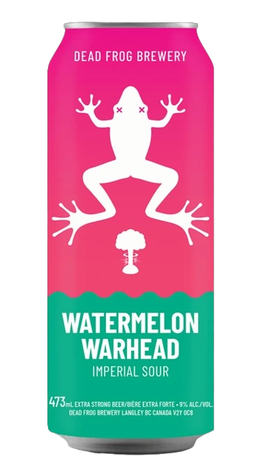 DEAD FROG WATERMELON WARHEAD SOUR 473ML CAN