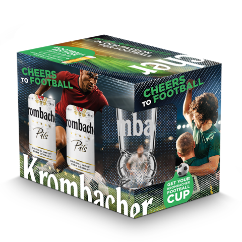 KROMBACHER PILS 2026 WORLD CUP 500ML 5PK CAN