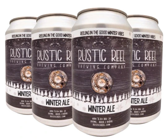 RUSTIC REEL WINTER ALE 355ML 6PK CAN