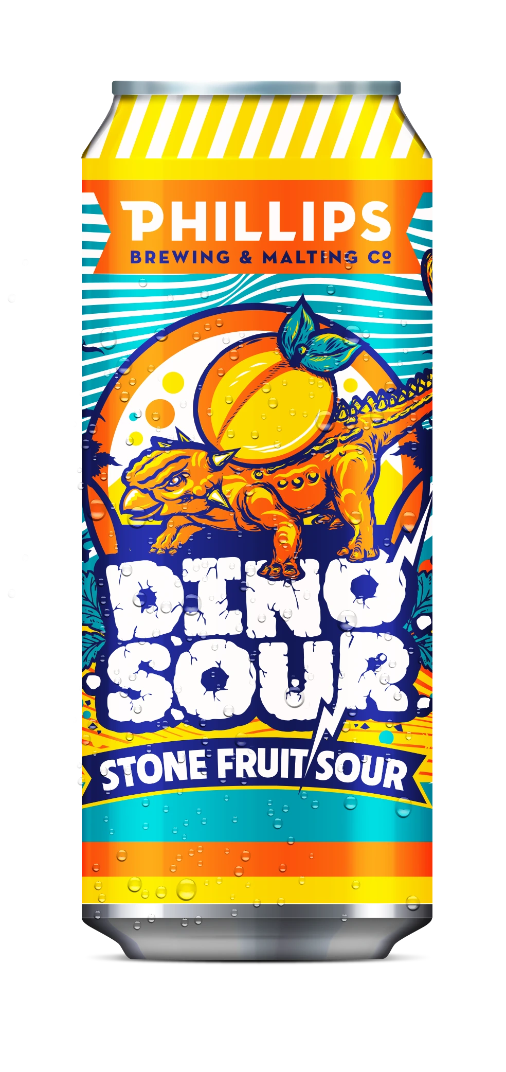 PHILLIPS DINOSOUR STONE FRUIT ALE 473ML CAN