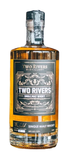 TWO RIVERS BATCH 2 SINGLE MALT CANADIAN WHISKY 750ML