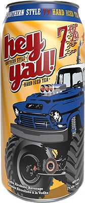 HEY YALL HARD ICED TEA 7% 458ML CAN