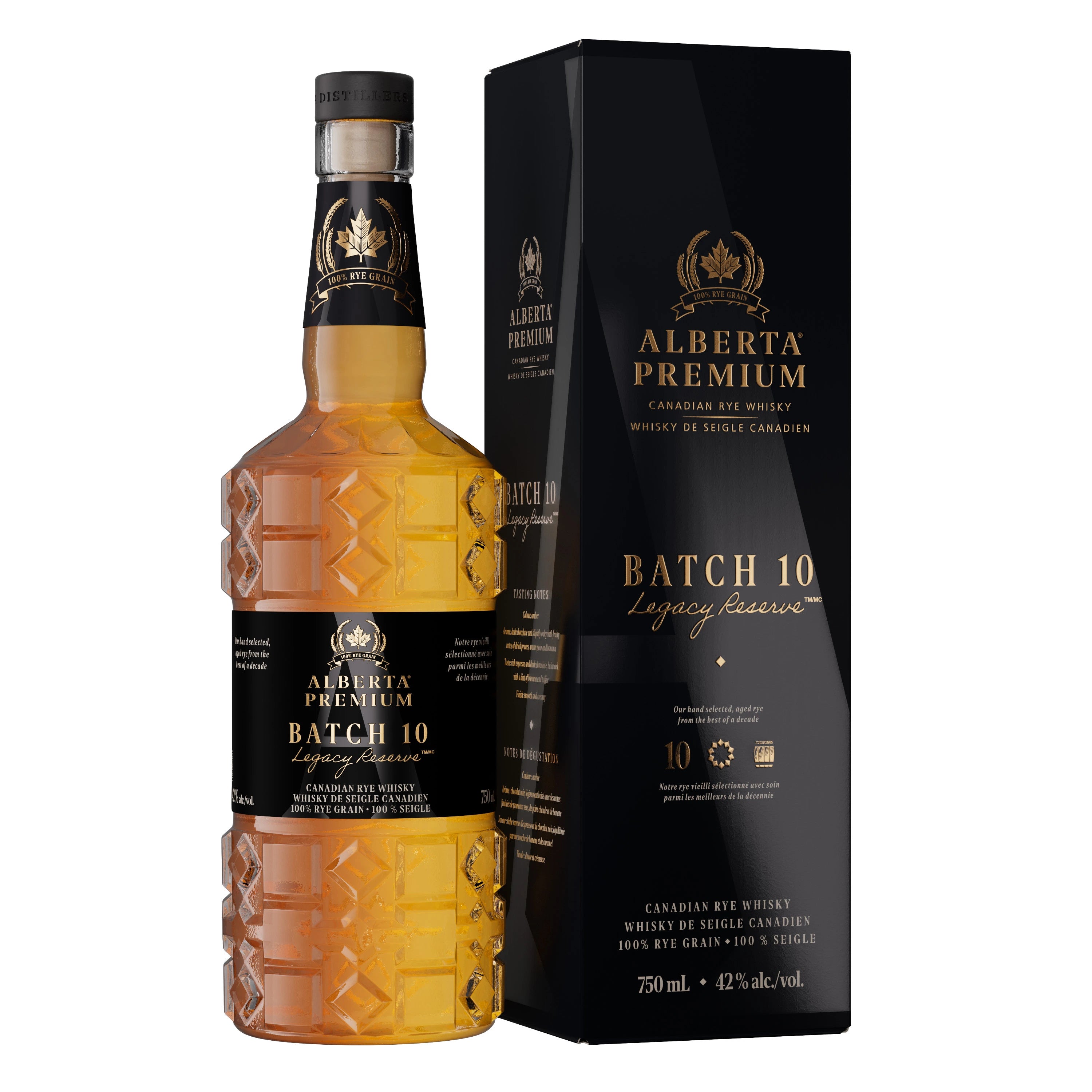 ALBERTA PREMIUM BATCH 10 LEGACY RSV CANADIAN WHISKY 750ML