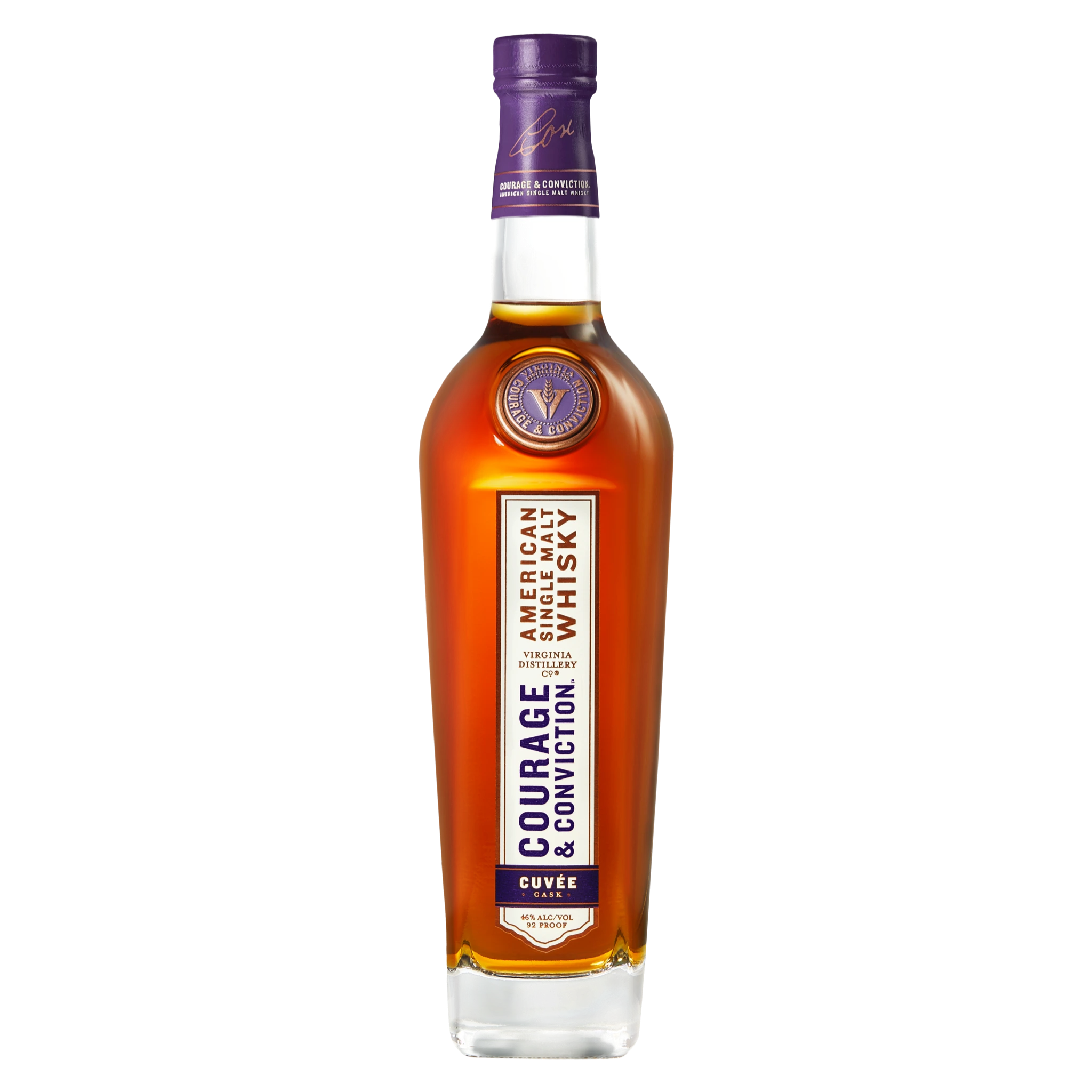 COURAGE & CONVICTION VIRGINIA SINGLE MALT CUVEE CASK 750ML