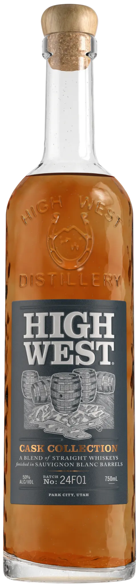 HIGH WEST CASK STRENGTH SAUVIGNON BLANC FINISH WHISKEY 750ML