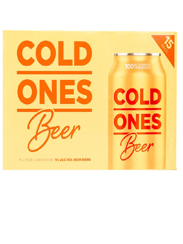COLD ONES BEER 355ML 15PK CAN