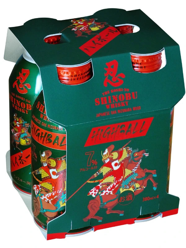 SHINOBU WHISKY HIGHBALL 380ML 4PK CAN @ Kelowna [1055132]