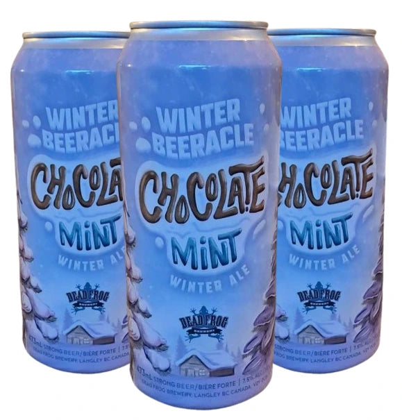 DEAD FROG CHOCOLATE MINT WINTER BEERACLE 473ML 4PK CAN