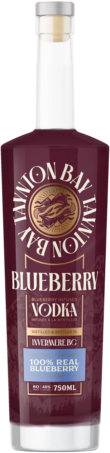TAYNTON BAY BLUEBERRY VODKA 750ML