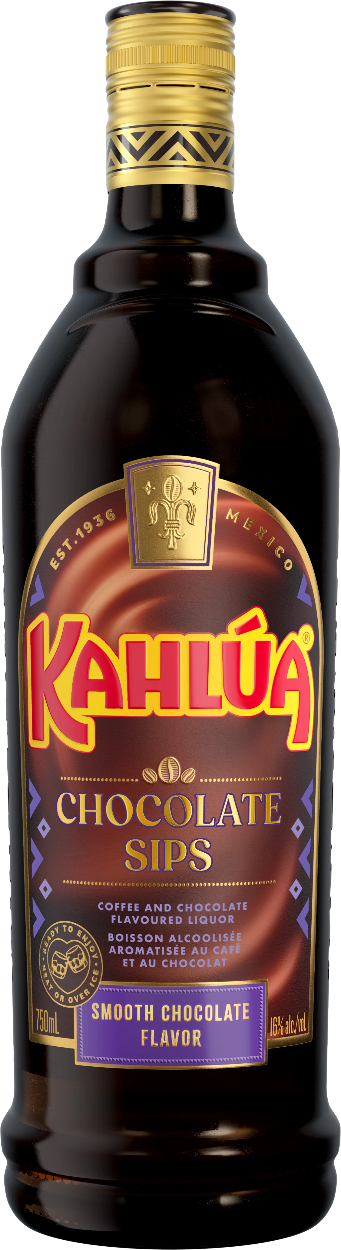KAHLUA CHOCOLATE SIPS LIQUEUR 750ML