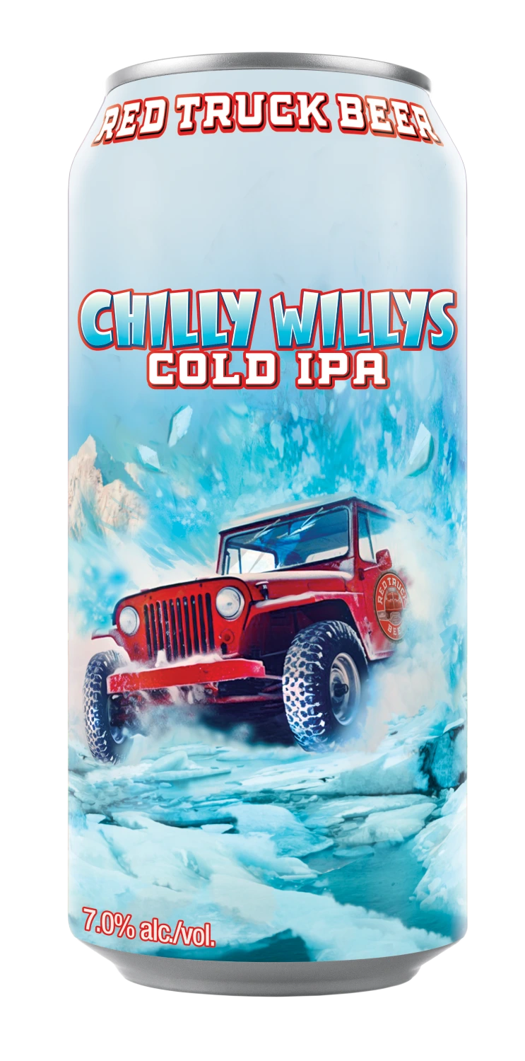 RED TRUCK CHILLY WILLYS COLD IPA 473ML CAN