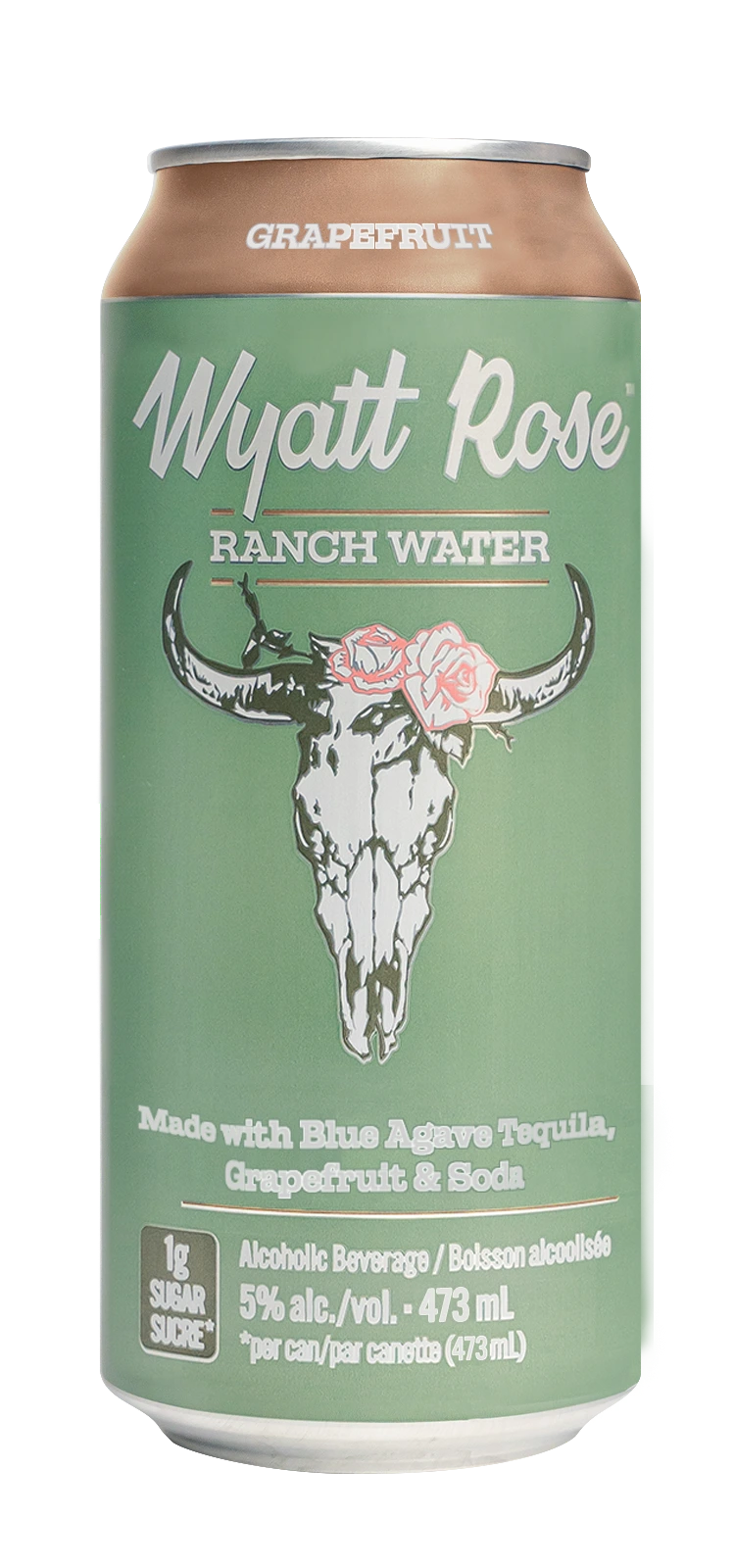 WYATT ROSE TEQUILA GRAPEFRUIT & SODA 473ML CAN