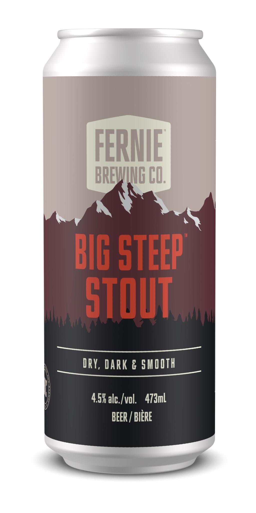 FERNIE BIG STEEP STOUT 473ML CAN