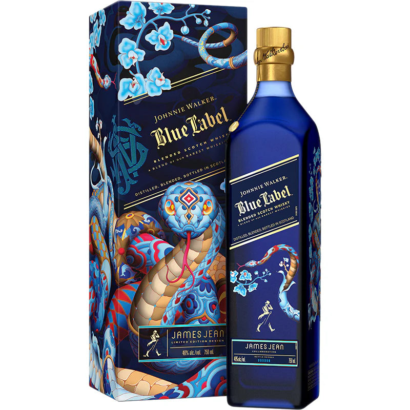 JOHNNIE WALKER BLUE LUNAR SNAKE SCOTCH WHISKY 750ML