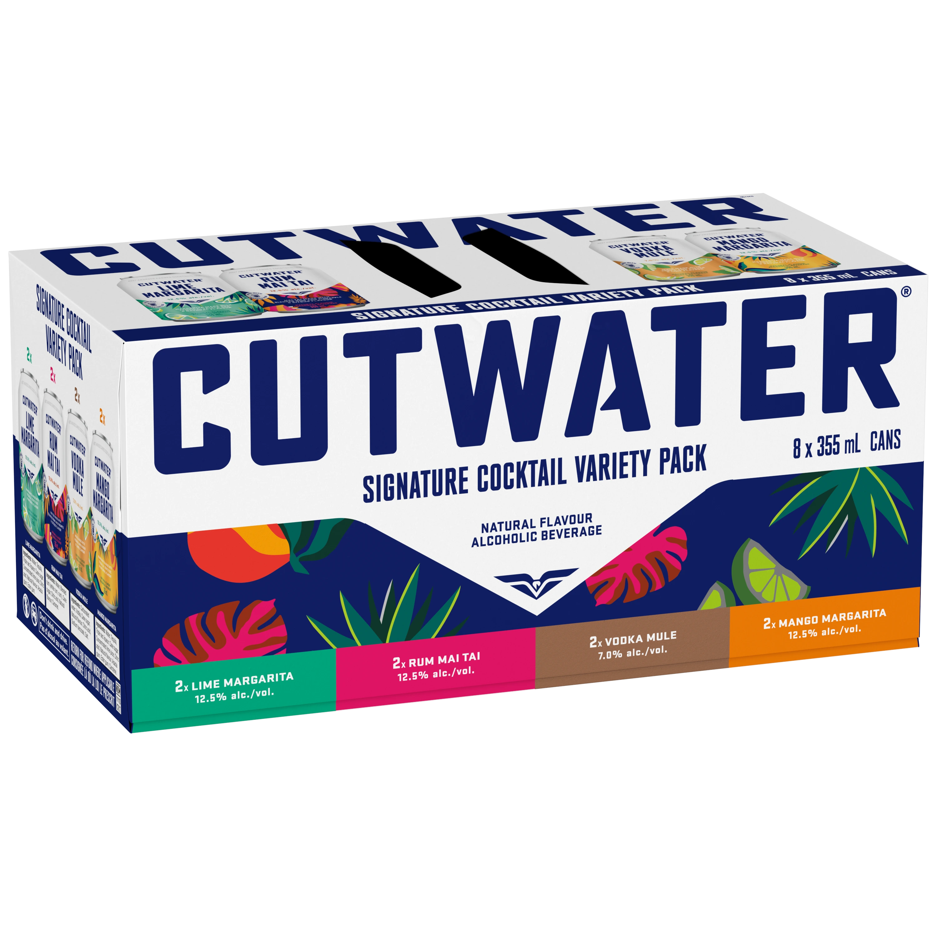 CUTWATER COCKTAIL MIXER 355ML 8PK CAN