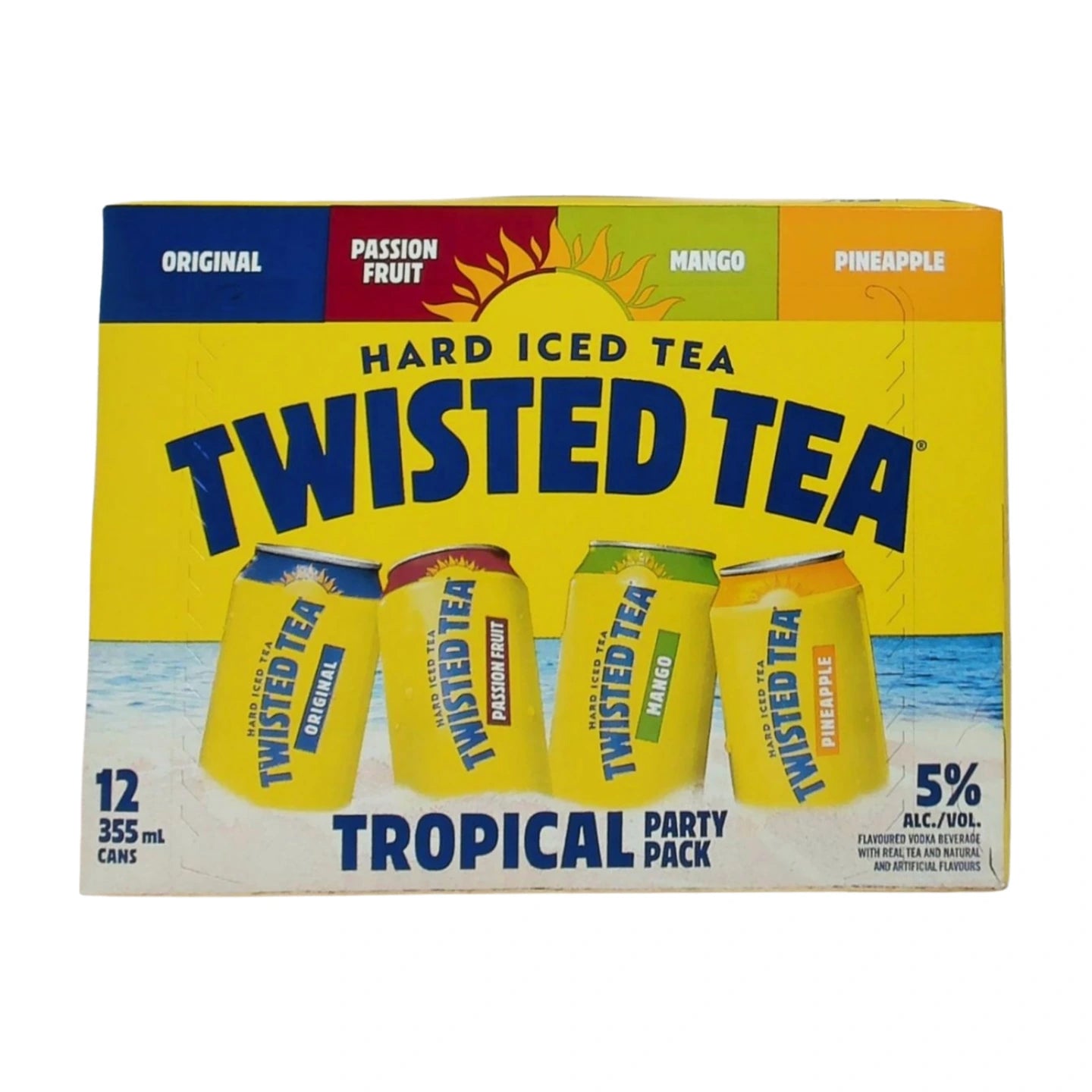 TWISTED TEA TROPICAL MIXER 355ML 12PK CAN
