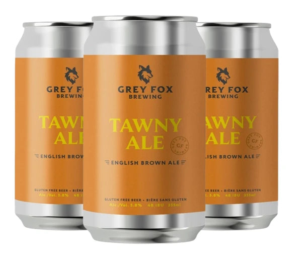 GREY FOX TAWNY ALE 355ML 4PK CAN