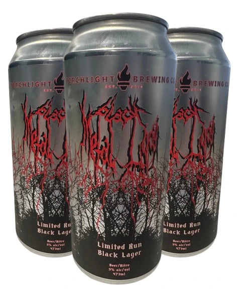 TORCHLIGHT BLACK METAL LAGER 473ML 4PK CAN