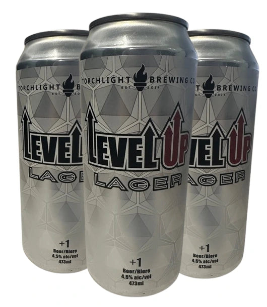 TORCHLIGHT LEVEL UP LAGER 473ML 4PK CAN