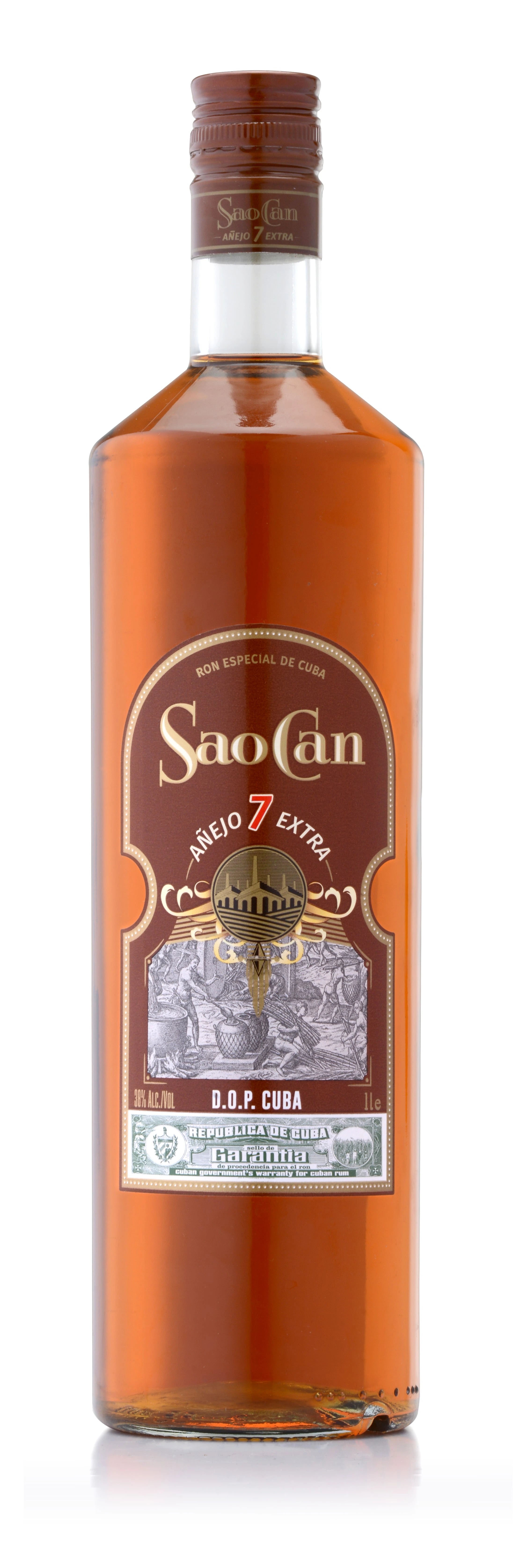 SAO CAN ANEJO EXTRA 7 CUBAN RUM 1L