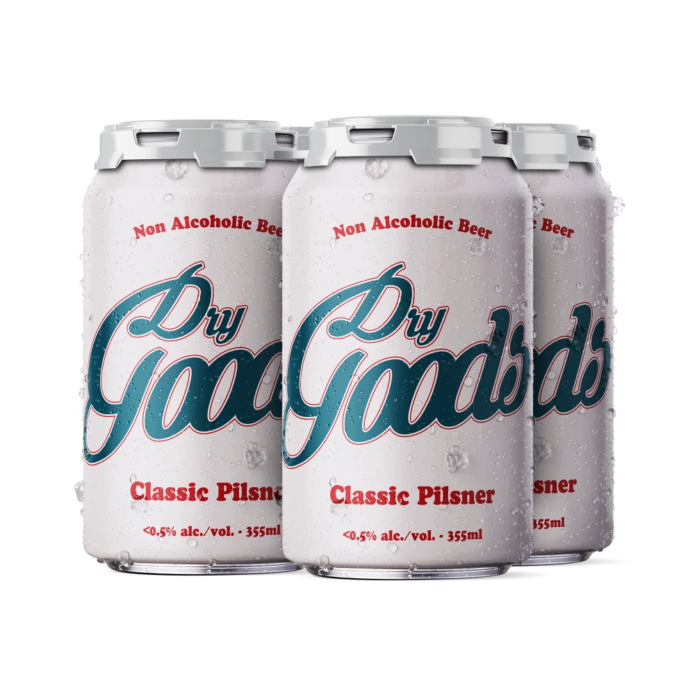 DRY GOODS NON ALC CLASSIC PILSNER 355ML 4PK CAN