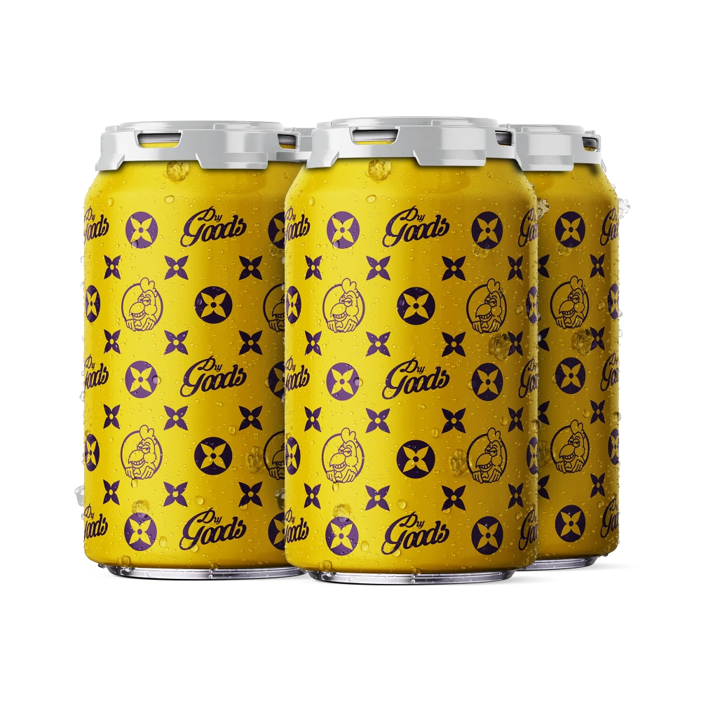 DRY GOODS NON ALC LEMONADE SOUR 355ML 4PK CAN