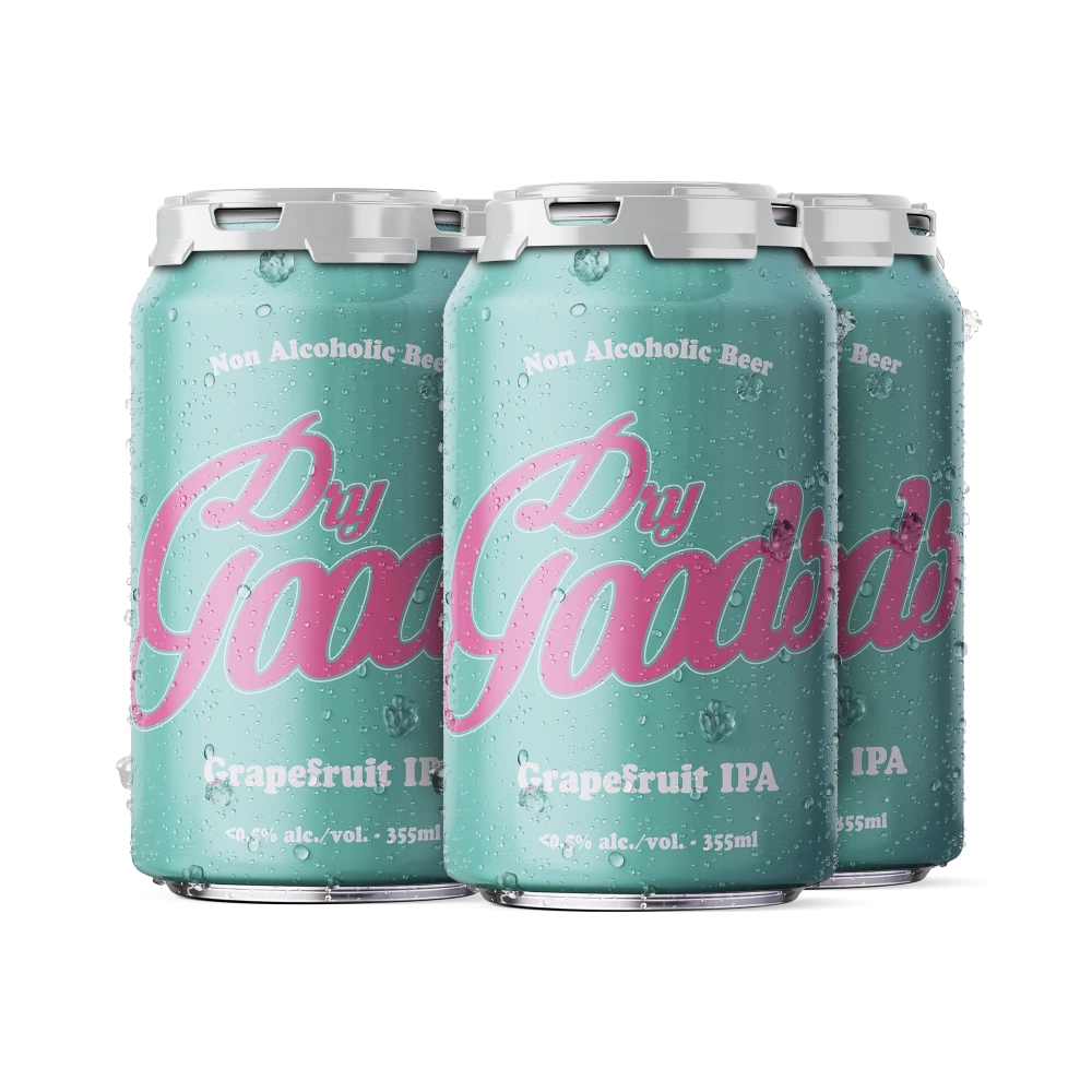 DRY GOODS NON ALC GRAPEFRUIT IPA 355ML 4PK CAN