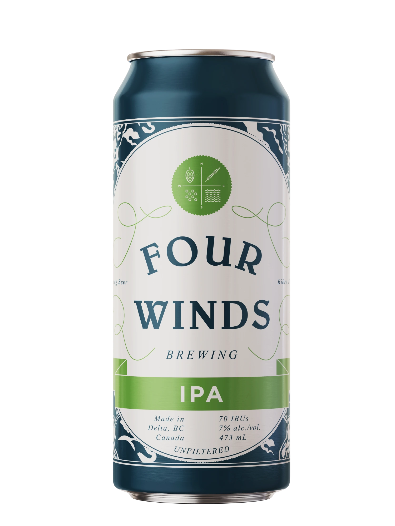 FOUR WINDS IPA 473ML CAN @ Kelowna [1056120]