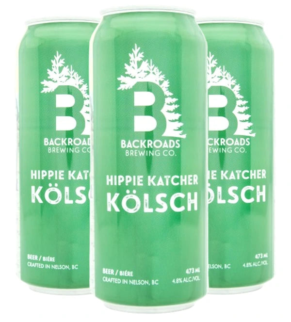 BACKROADS HIPPIE KATCHER KOLSCH 473ML 4PK CAN @ Kelowna [1056185]