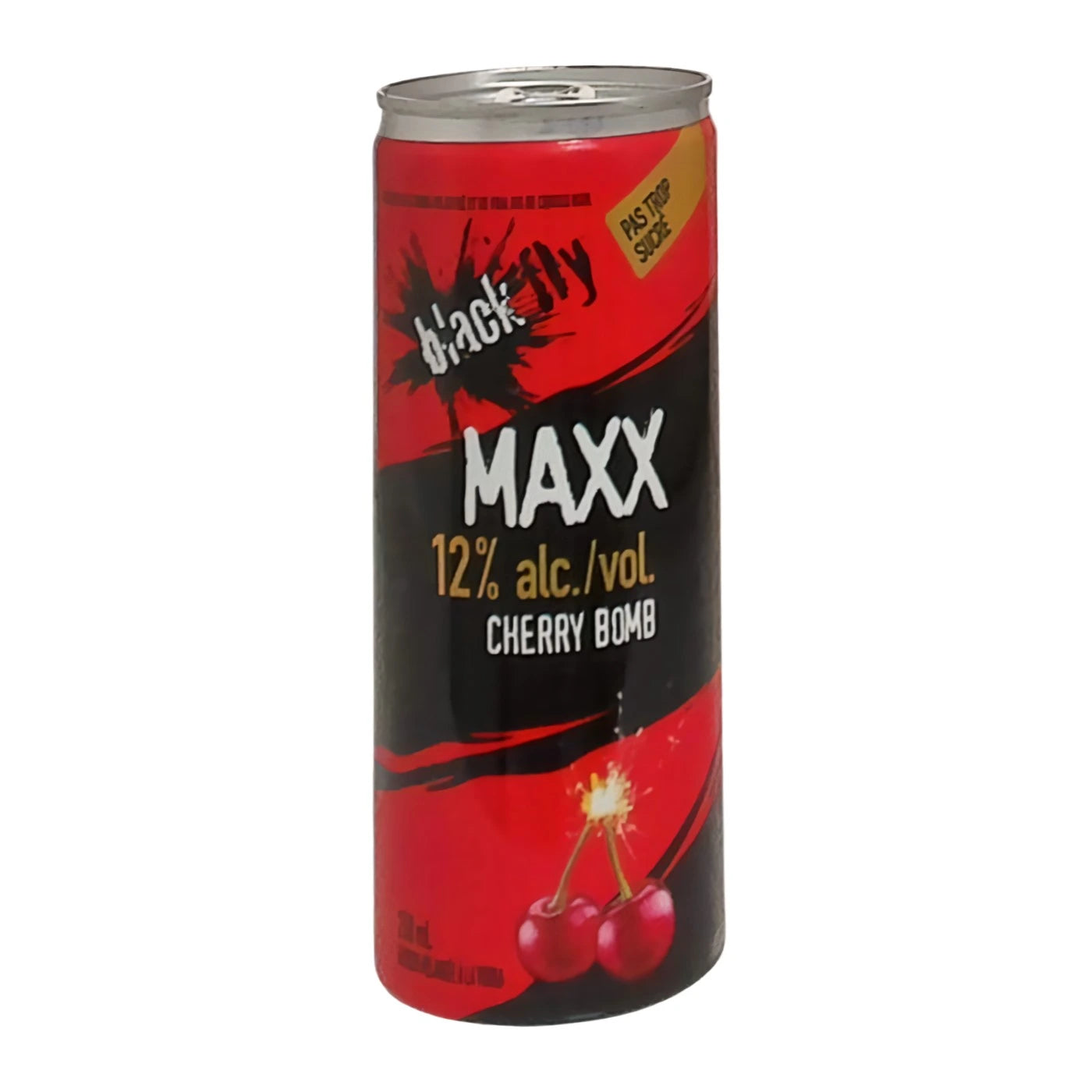 BLACK FLY MAXX CHERRY BOMB 250ML CAN