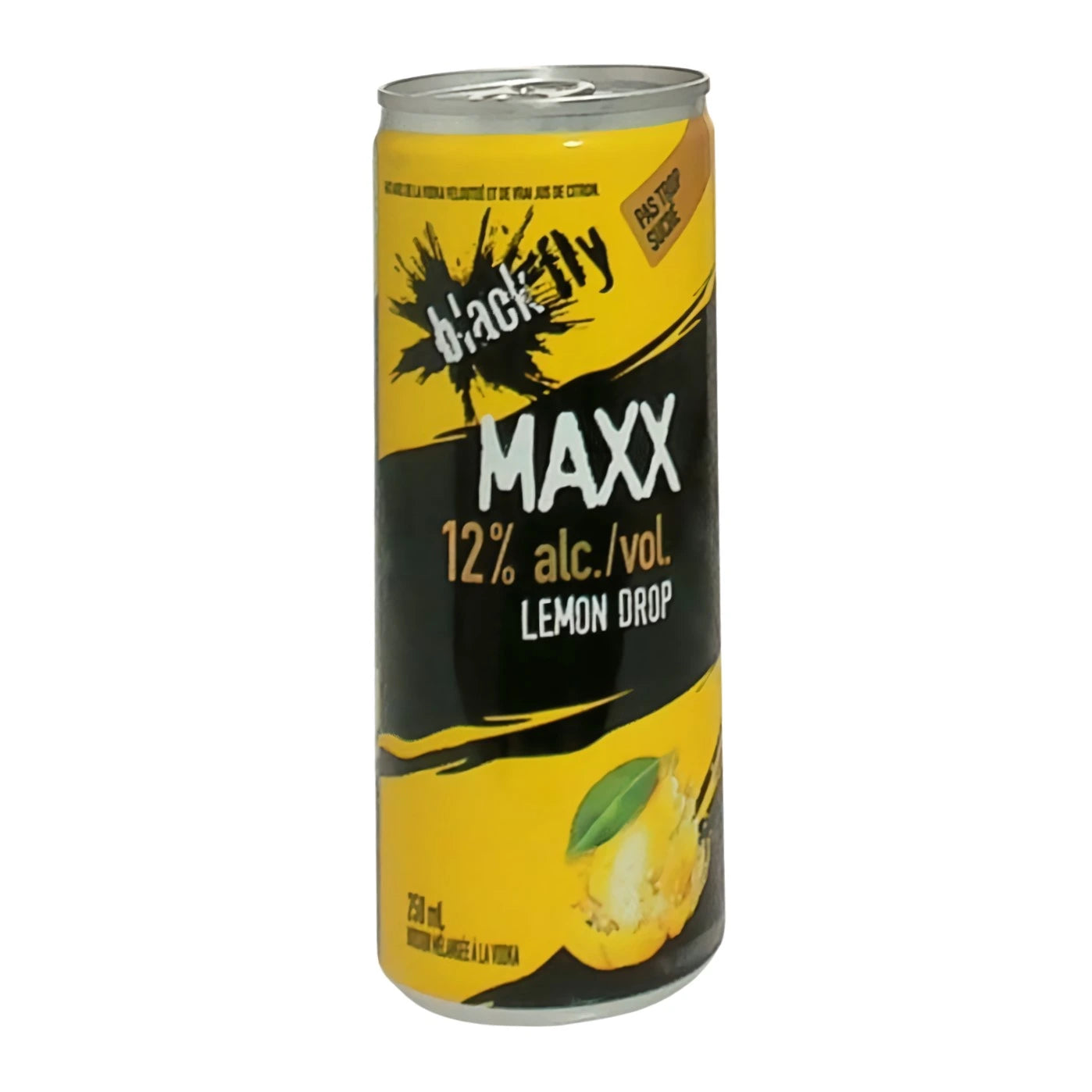 BLACK FLY MAXX LEMON DROP 250ML CAN