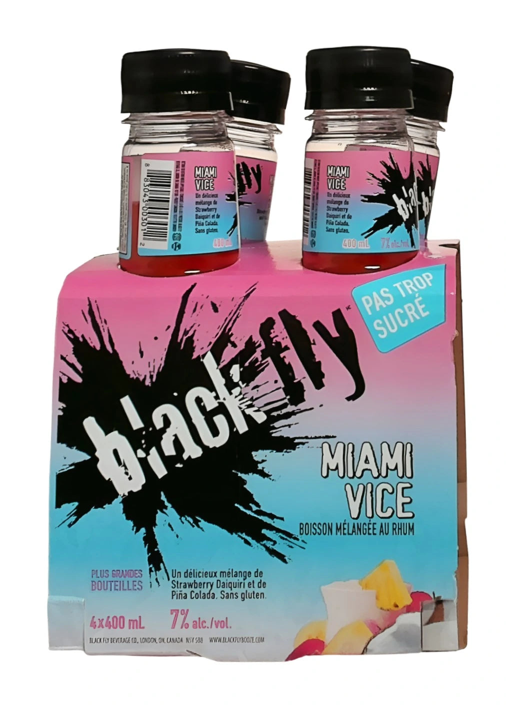 BLACK FLY MIAMI VICE 400ML 4PK BT @ Southgate [1056367]