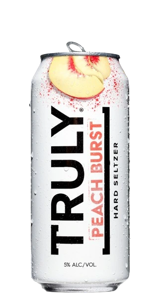 TRULY HARD SELTZER PEACH BURST 473ML CAN