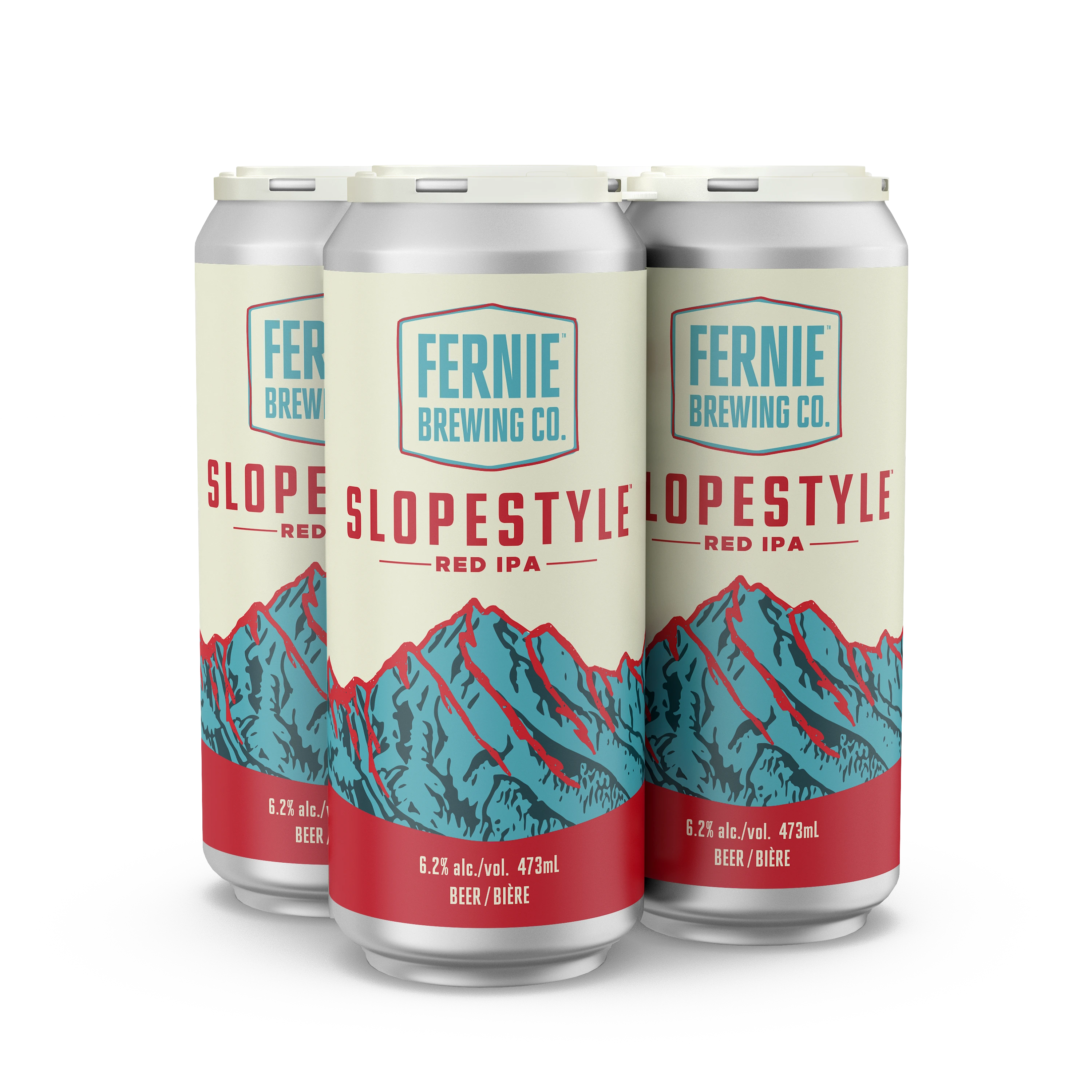 FERNIE SLOPESTYLE RED IPA 473ML 4PK CAN
