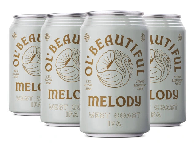 OL BEAUTIFUL MELODY WEST COAST IPA 355ML 6PK CAN