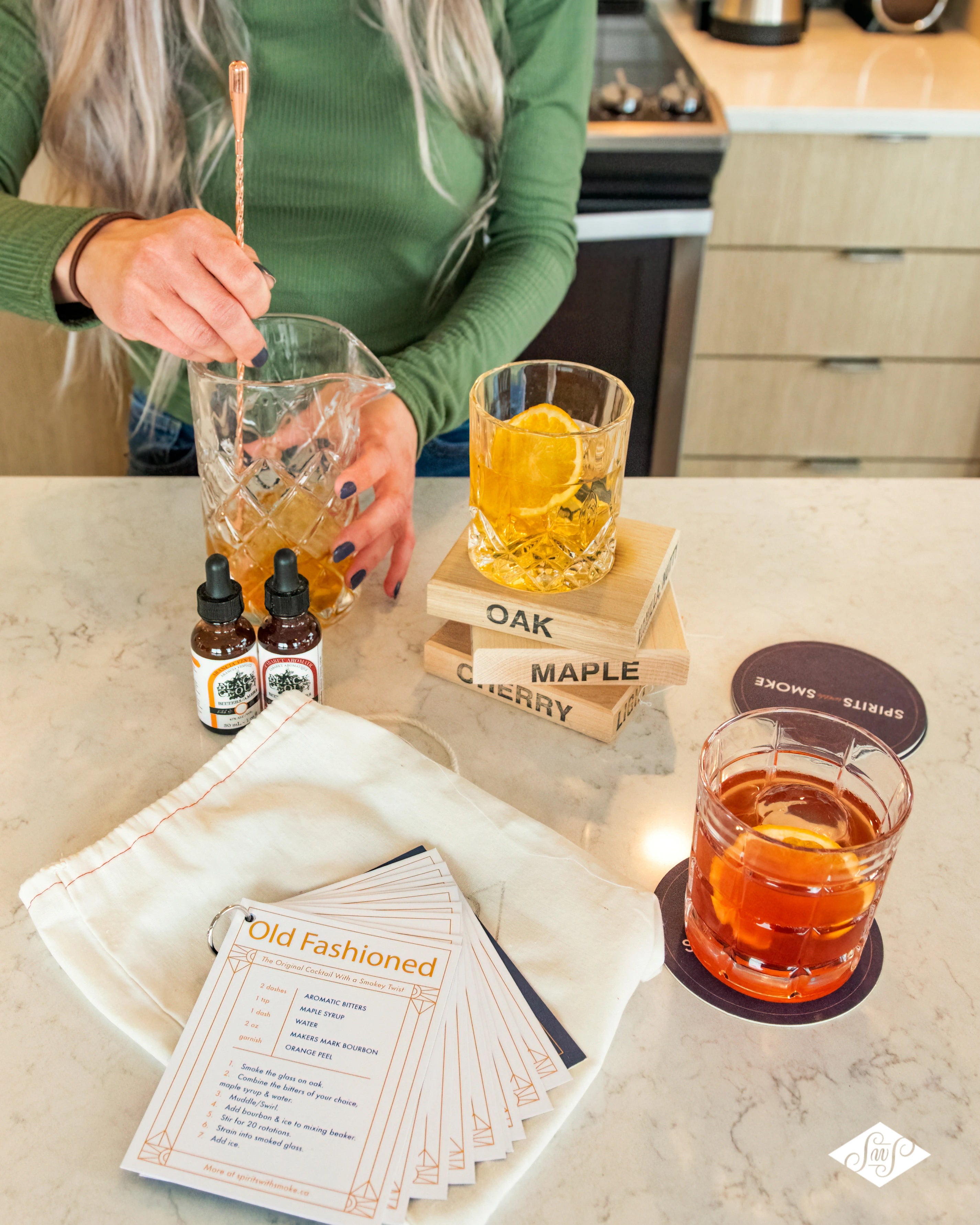 SPIRITS WITH SMOKE SMOKED COCKTAIL KIT