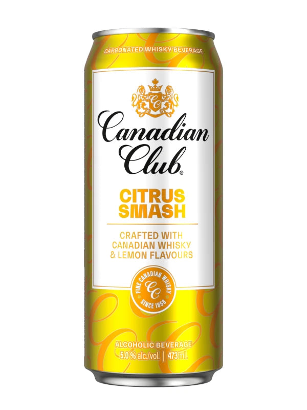 CANADIAN CLUB CITRUS SMASH 473ML CAN