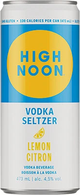 HIGH NOON VODKA SELTZER LEMON 473ML CAN