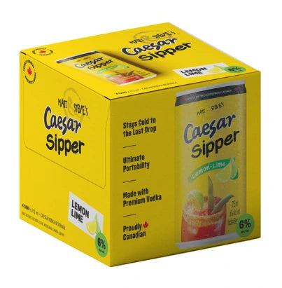 MATT & STEVES CAESAR SIPPER 213ML 4PK CAN