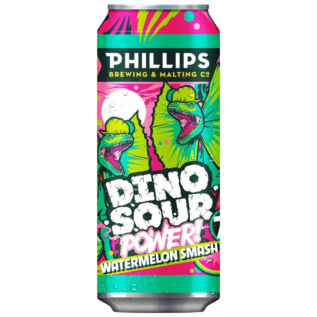 PHILLIPS DINOSOUR POWER WATERMELON SMASH 473ML CAN