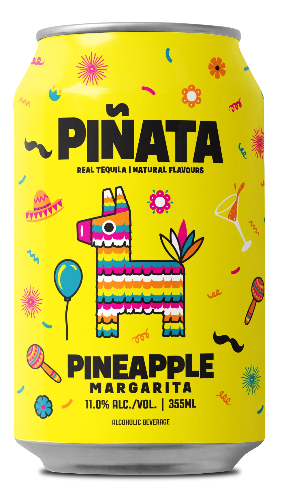 PINATA PINEAPPLE MARGARITA 355ML CAN