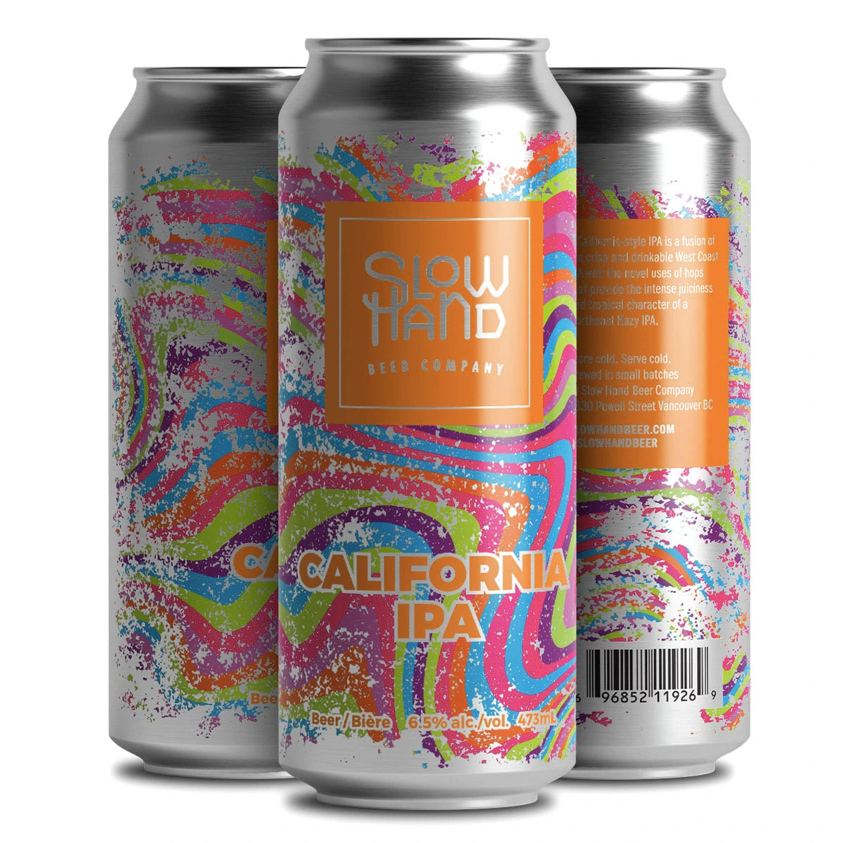 SLOW HAND CALIFORNIA IPA 473ML 4PK CAN