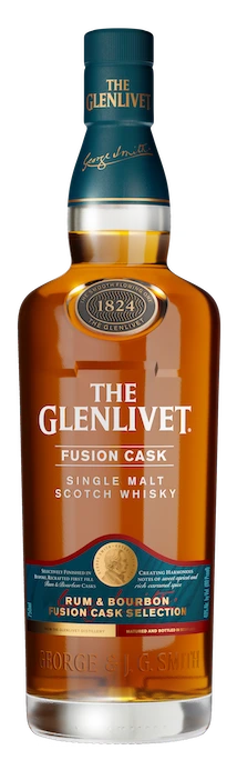 GLENLIVET FUSION CASK SINGLE MALT SCOTCH WHISKY 750ML
