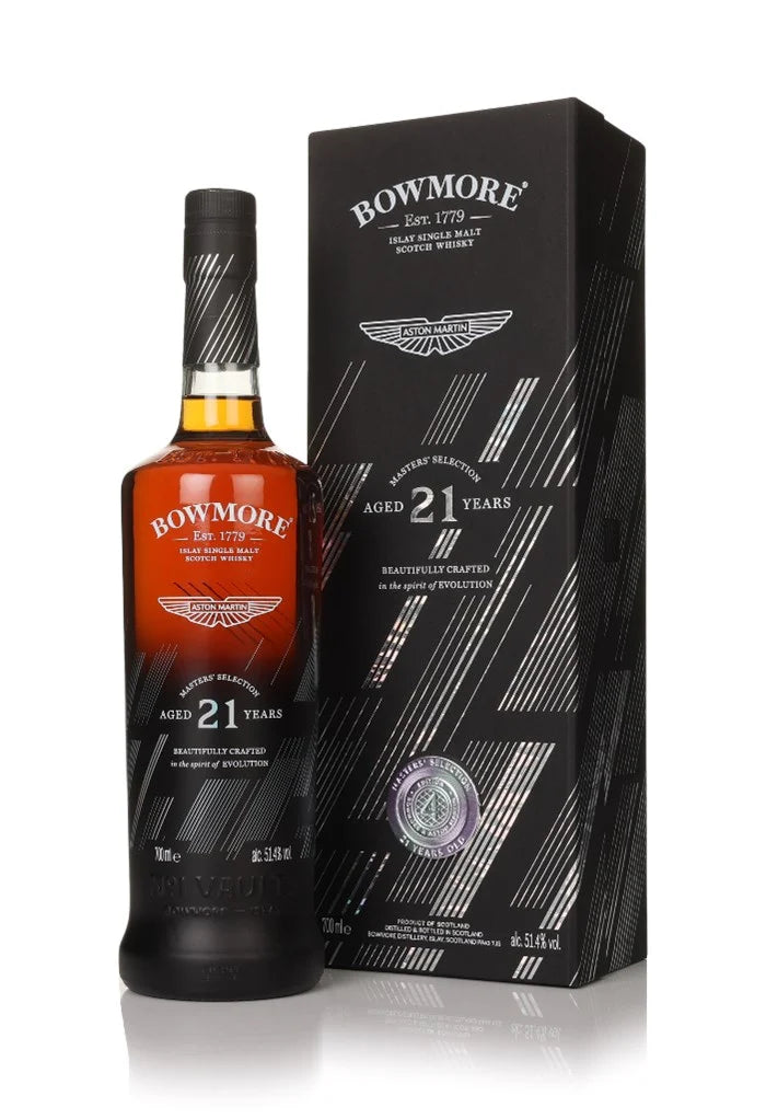 BOWMORE MASTERS ASTON MARTIN 21YR ED4 SCOTCH 750ML