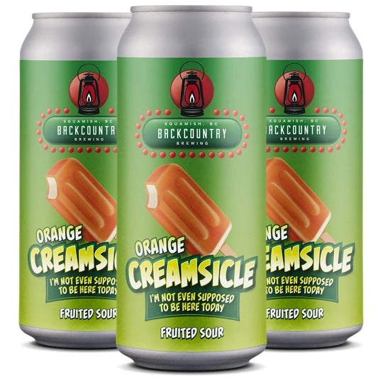 BACKCOUNTRY ORANGE CREAMSICLE FRUITED SOUR 473ML 4PK CAN @ Kelowna [1057511]