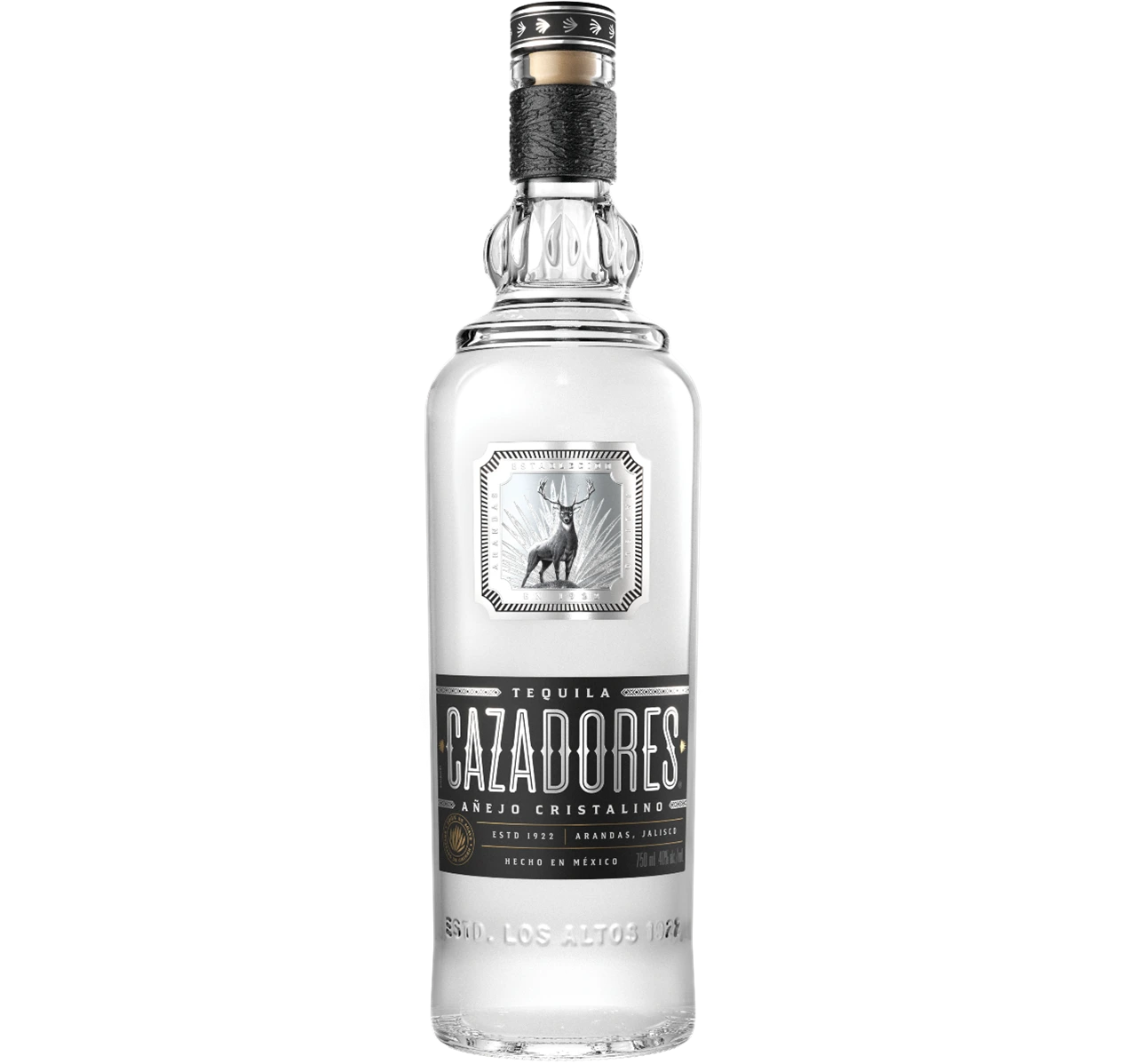 CAZADORES CRISTALINO ANEJO TEQUILA 750ML