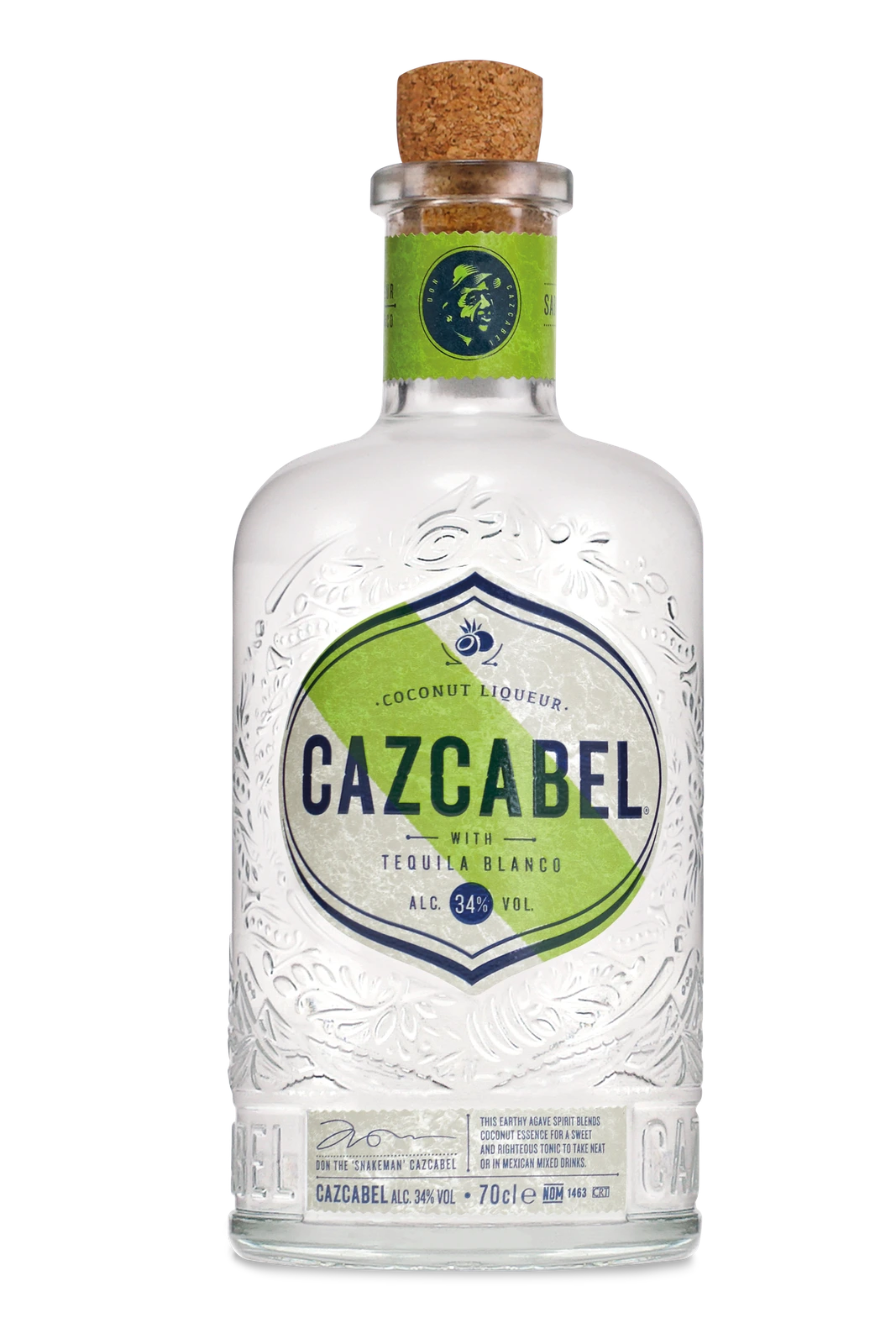 CAZCABEL COCONUT TEQUILA 700ML