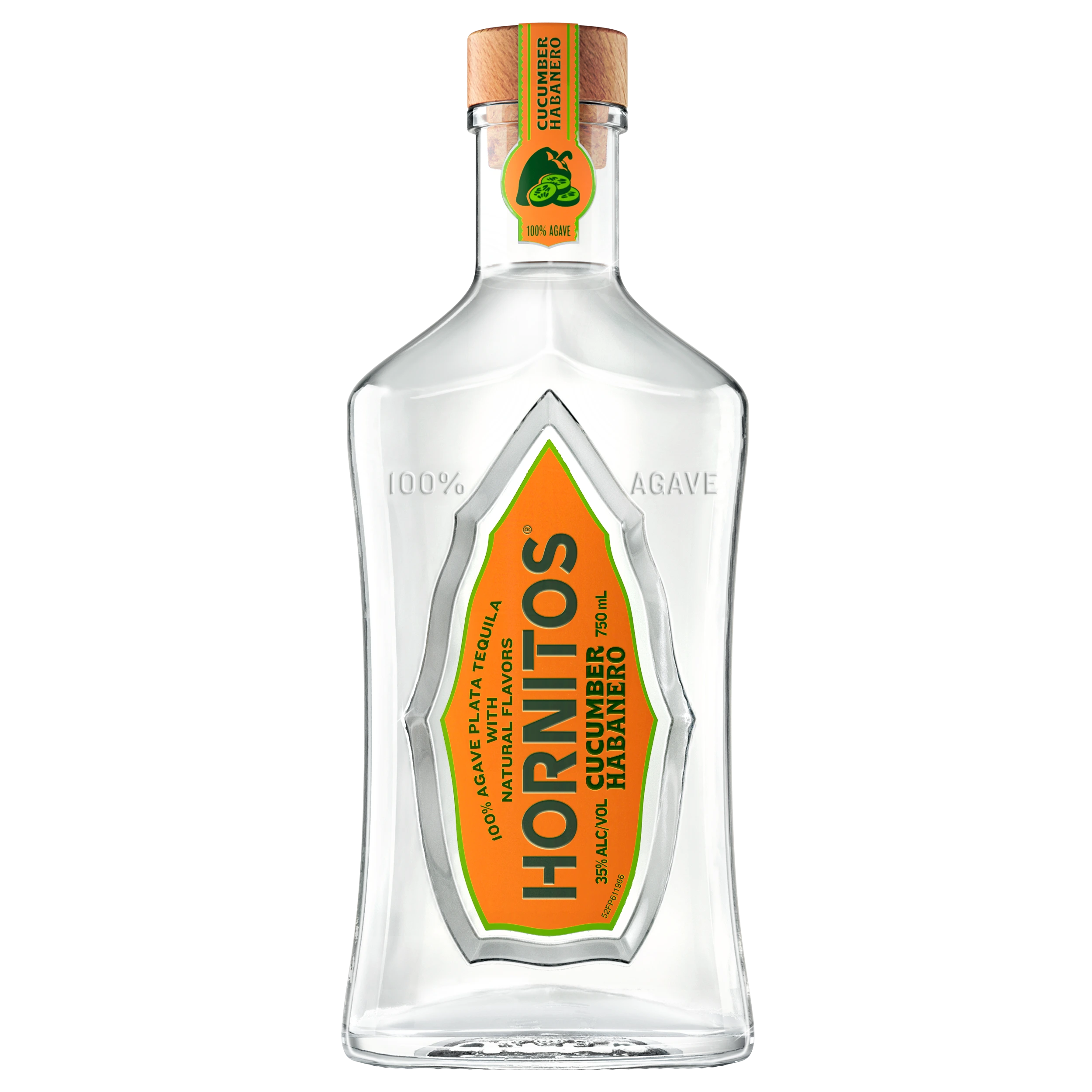 SAUZA HORNITOS CUCUMBER HABERNERO TEQUILA 750ML